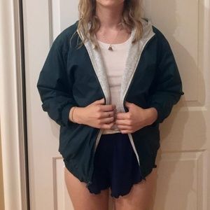 Vintage Thrifted Lined Bomber Jacket Sz SM